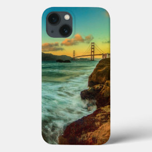 Sunset at Baker Beach iPhone 13 Case