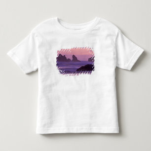 Sunset at Bandon Beach Sea Stacks. Toddler T-Shirt