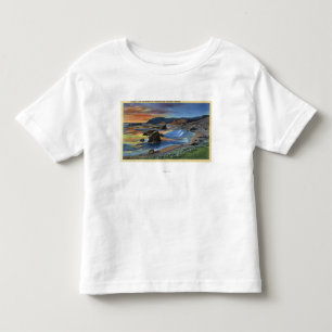 Sunset at Cape San Sabastian on Oregon Toddler T-Shirt