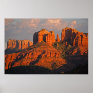 Sunset at Cathedral Rock 394 Poster