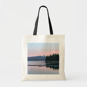Sunset at Crescent Lake, Oregon Tote Bag