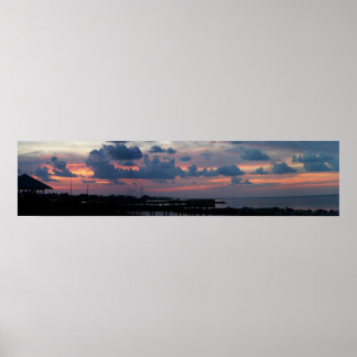 Sunset at Dauphin Island Poster