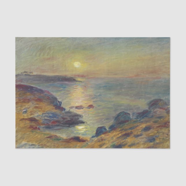 Sunset at Douarnenez Tissue Paper (Front)