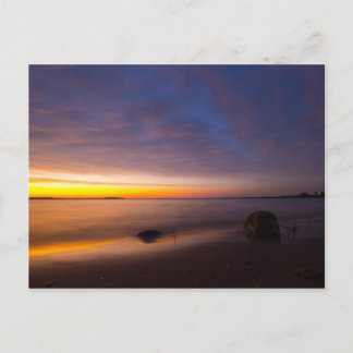 Sunset at Elk Rapids, Michigan Postcard