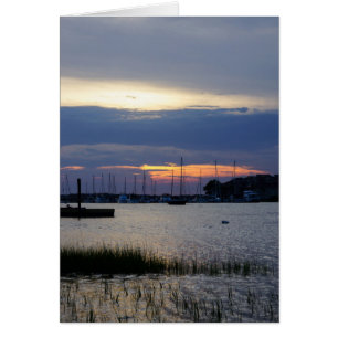 Sunset At Folly Harbour
