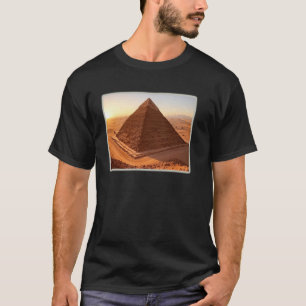 Sunset at Giza Great Pyramid T-Shirt