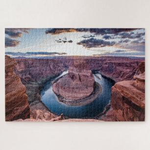 Sunset at Horsehoe Bend Jigsaw Puzzle