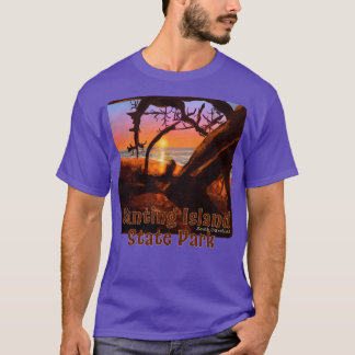 Sunset At Hunting Island State Park South olina T-Shirt