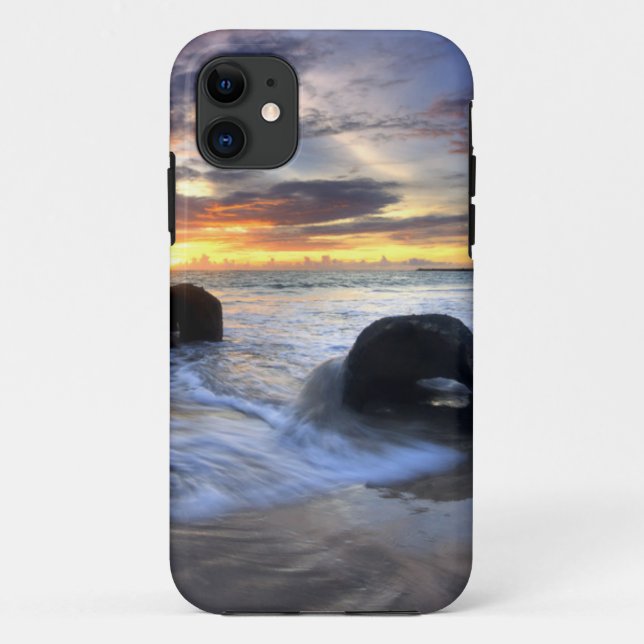 Sunset At Kedonganan Beach Case-Mate iPhone Case (Back)