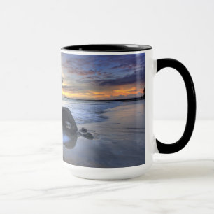 Sunset At Kedonganan Beach Mug
