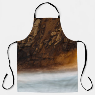 SUNSET AT KEYHOLE ARCH, PFEIFFER BEACH, CA. APRON