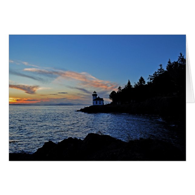 Sunset at Lime Kiln Pt State Park (Front Horizontal)