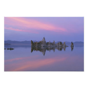 Sunset at Mono Lake, CA. Photo Print