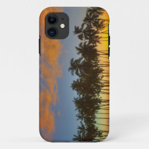 Sunset at National Historic Park Pu'uhonua o iPhone 11 Case