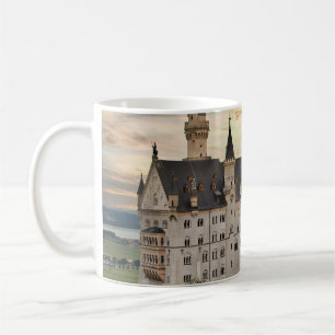 Sunset at Neuschwanstein Castle, Germany Bavaria Coffee Mug