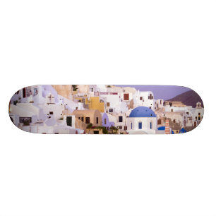 Sunset at Oil, Santorini 2 Skateboard