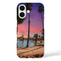 Sunset at Papago Park IPhone Case