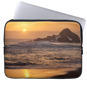 Sunset At Pfeiffer Beach Laptop Sleeve