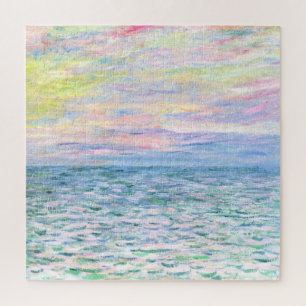 Sunset at Pourville by Monet Jigsaw Puzzle