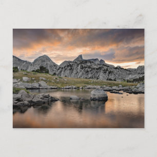 Sunset at Pyramid Lake Postcard