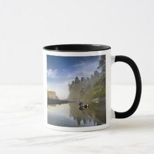Sunset at Ruby Beach, Olympic National Park, Mug