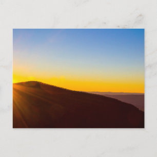 Sunset at Shenandoah National Park, Virginia Postcard