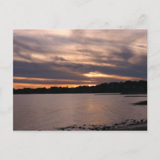 Sunset at Sherwood Island Postcard