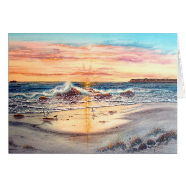 SUNSET AT SILVERSTRAND, CORONADO, CALIFORNIA (Front Horizontal)