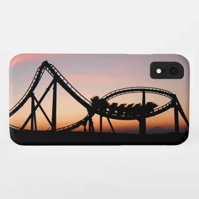 Sunset at Six Flags Magic Mountain Case-Mate iPhone Case (Back (Horizontal))