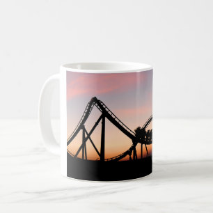 Sunset at Six Flags Magic Mountain Coffee Mug