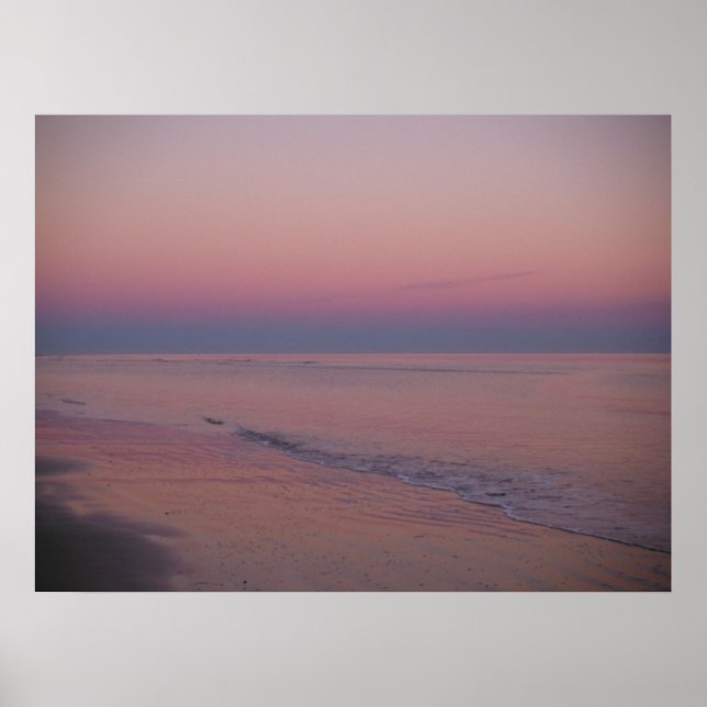 Sunset at Sullivan's Island, SC Poster (Front)