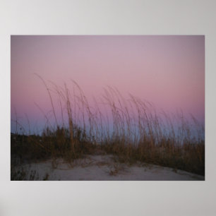 Sunset at Sullivan's Island, South Carolina Poster