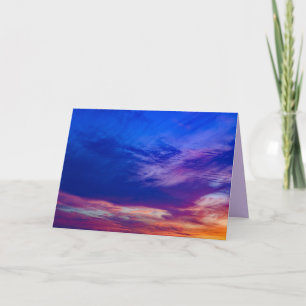 sunset at the beach 3 greeting card