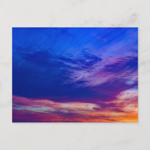 sunset at the beach 3 postcard