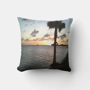Sunset At The Beach Cushion