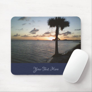 Sunset At The Beach Mouse Pad