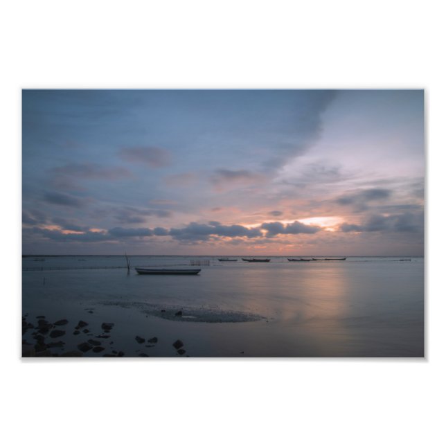 Sunset at the Beach Photo Print (Front)