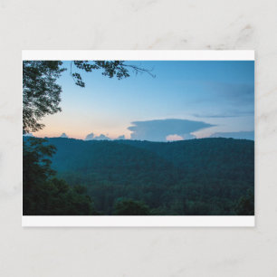 Sunset at the Mohican Gorge Overlook, Ohio Postcard