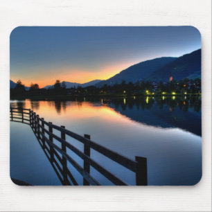 Sunset at Uttendorfer See Mouse Pad