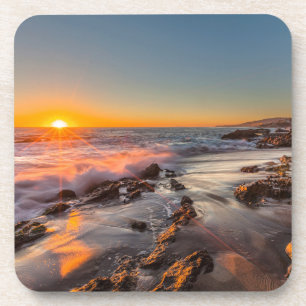 Sunset at Victoria Beach Coaster