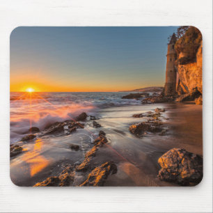 Sunset at Victoria Beach Mouse Pad