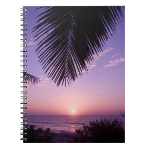 Sunset at West End, Cayman Brac, Cayman Islands, Notebook