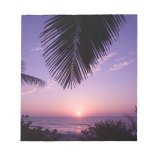 Sunset at West End, Cayman Brac, Cayman Islands, Notepad