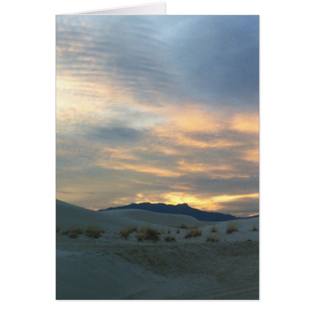 Sunset at White Sands (Front)