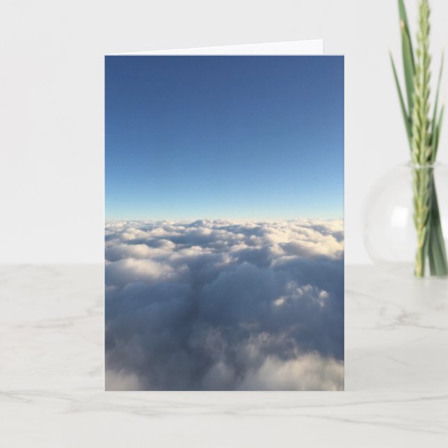 Sunset Atheist Condolence Card (Front)