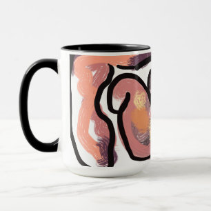 Sunset Autumn squirrel Mug