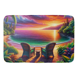Sunset Bath Mat