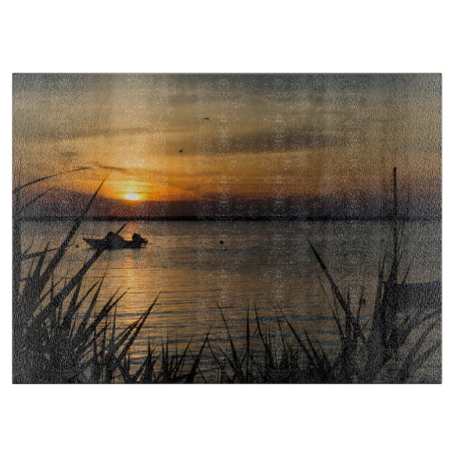 Sunset Bay Cutting Board (Front)