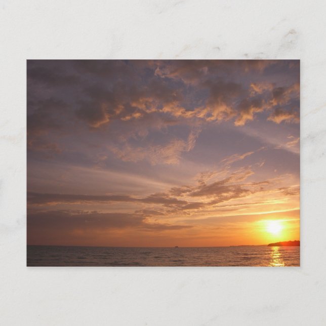 Sunset Bay V Providenciales Turks and Caicos Postcard (Front)