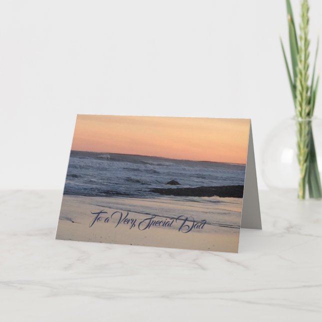 Sunset Beach A Very Special Dad Card (Front)